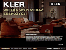 Tablet Screenshot of kler.eu